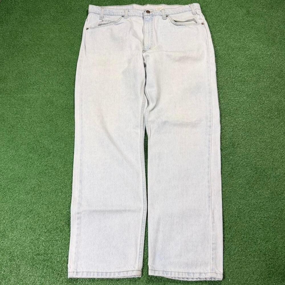 Levi’s 505 Light Wash Jeans Made in USA Straight Leg Vintage 90s 501 Style
